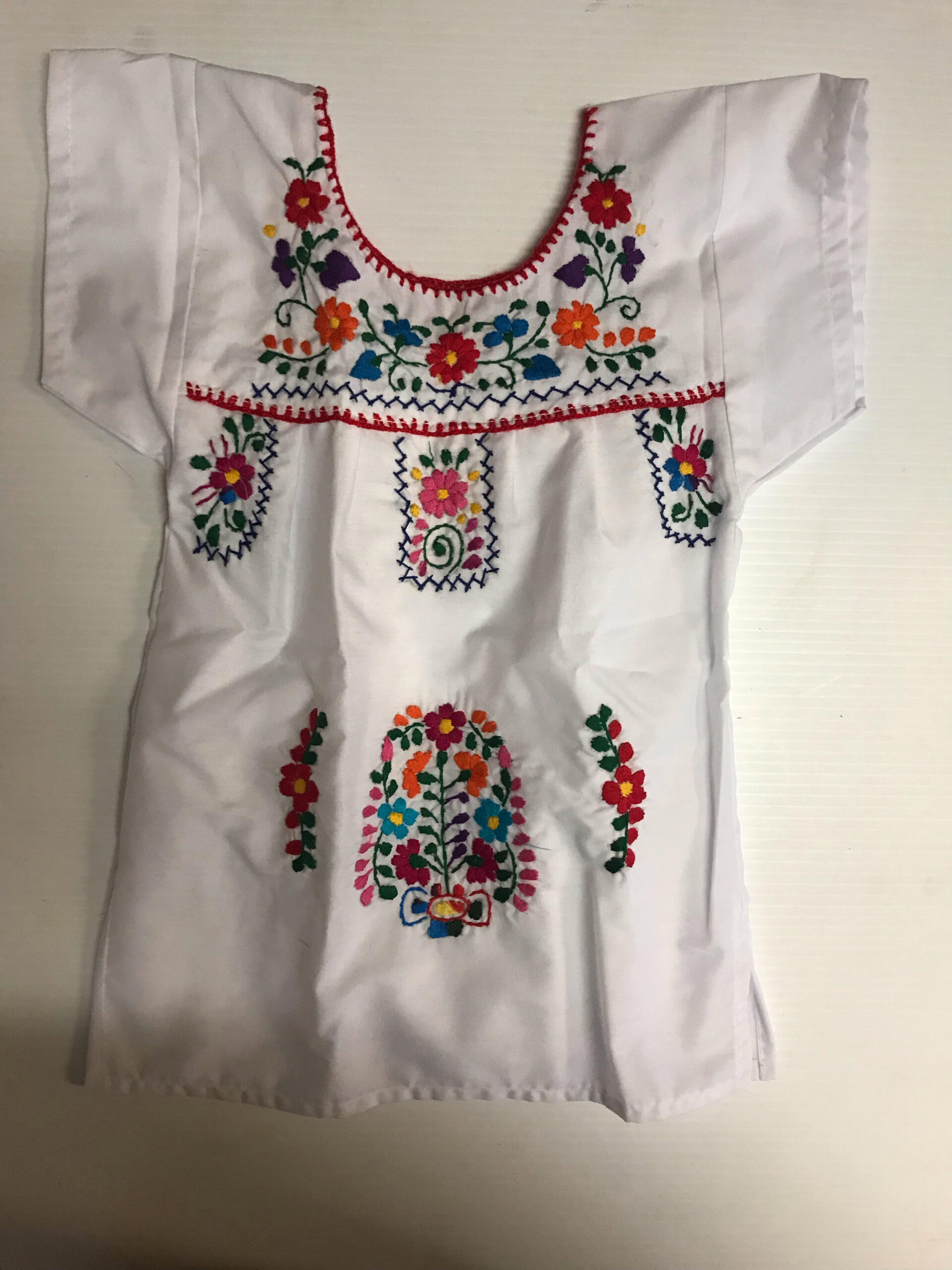 SIZE 1 GIRLS DRESS WHITE – Rustico Mexicano